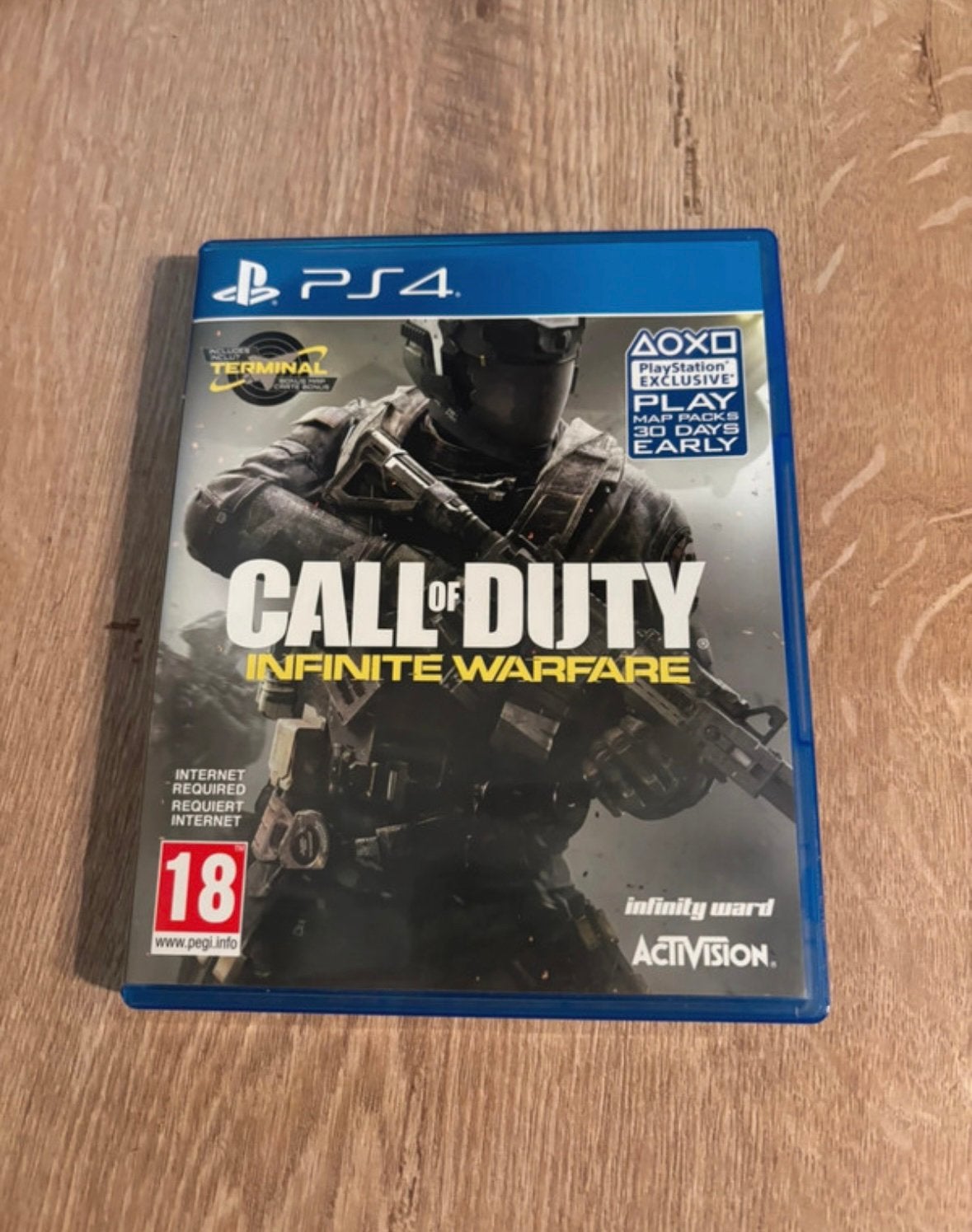 Call of duty infinite warfare PS4, Consoles de jeu & Jeux vidéo, Enlèvement, Comme neuf