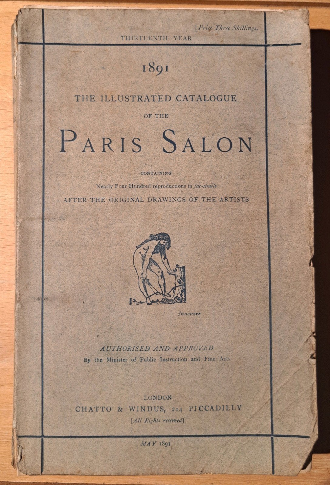 Salon de Paris - Catalogue illustré (1891), Antiquités & Art, Enlèvement ou Envoi, Ludovic Baschet
