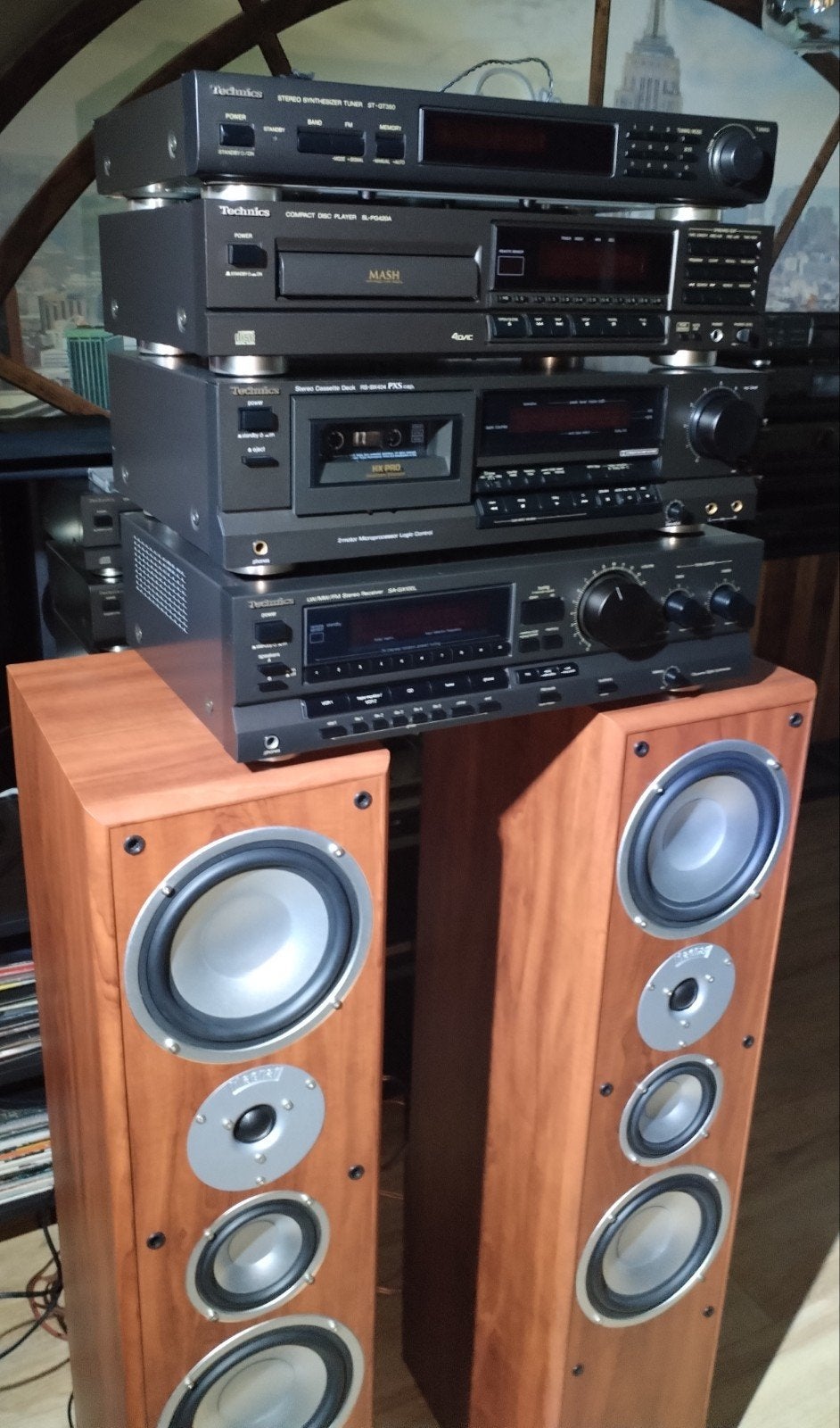 Technics hifi met luidsprekers, Ophalen