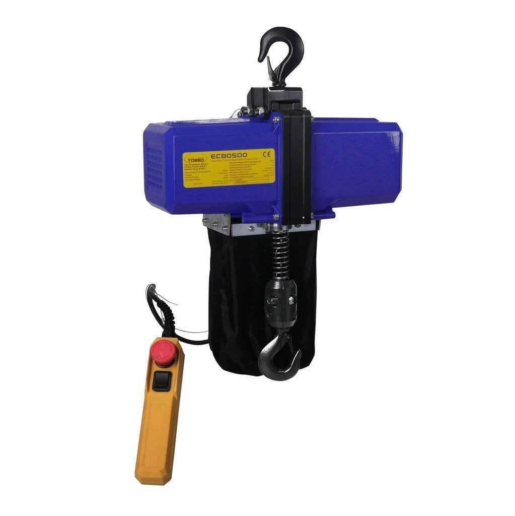 Elektrische kettingtakel 500kg 5,5m, Verzenden