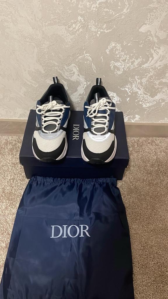 Dior B22 Sneakers – White / Blue / Black, Kleding | Heren, Schoenen, Blauw, Ophalen of Verzenden, Zo goed als nieuw, Sneakers