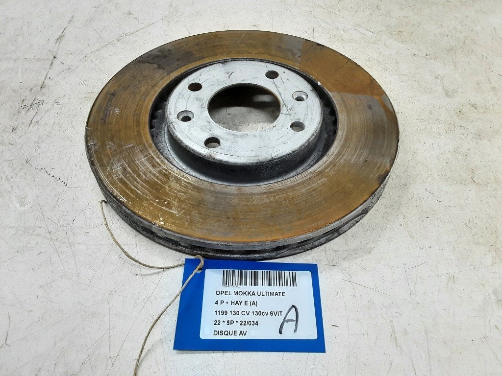 FREIN DISQUE AVANT Opel Mokka (01-2020/-), Opel, Opel Automobile GmbH, Utilisé, Kontakt-opel@opel.com