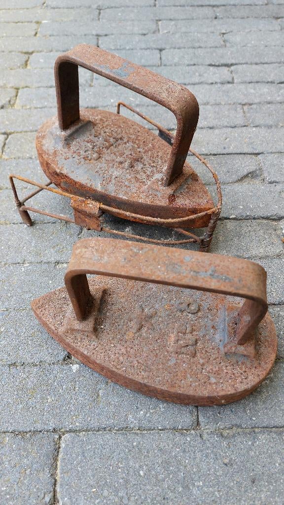 Antieke strijkijzers, Antiek en Kunst, Ophalen