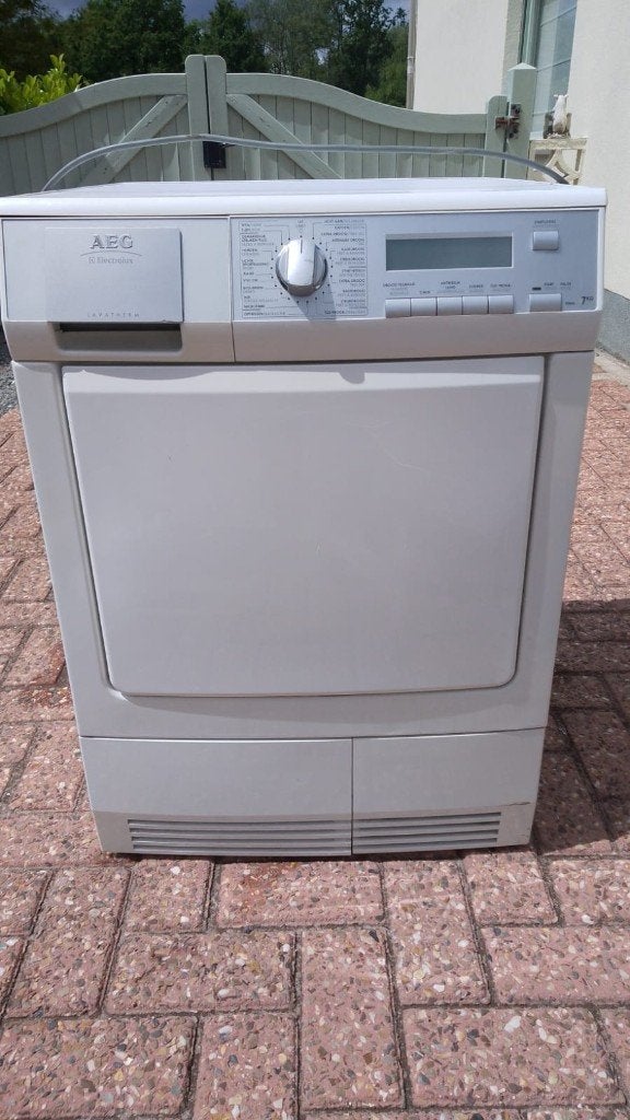 AEG Droogkast, Elektronische apparatuur, Droogkasten, Ophalen, 6 tot 8 kg, Gebruikt, Voorlader
