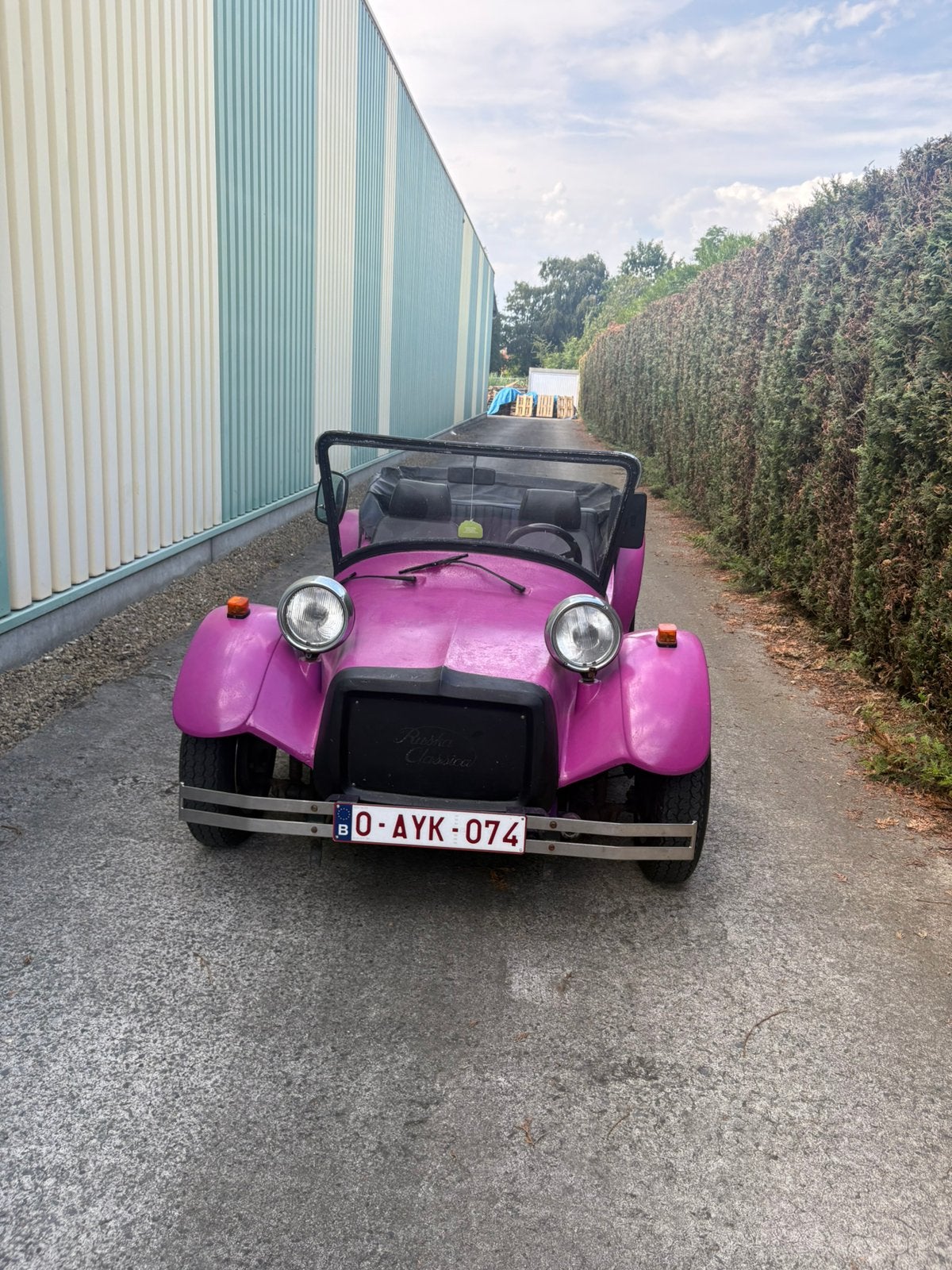 Oldtimer volkswagen buggy te koop, Auto's, Voorwielaandrijving, Zwart, Cabriolet, Leder