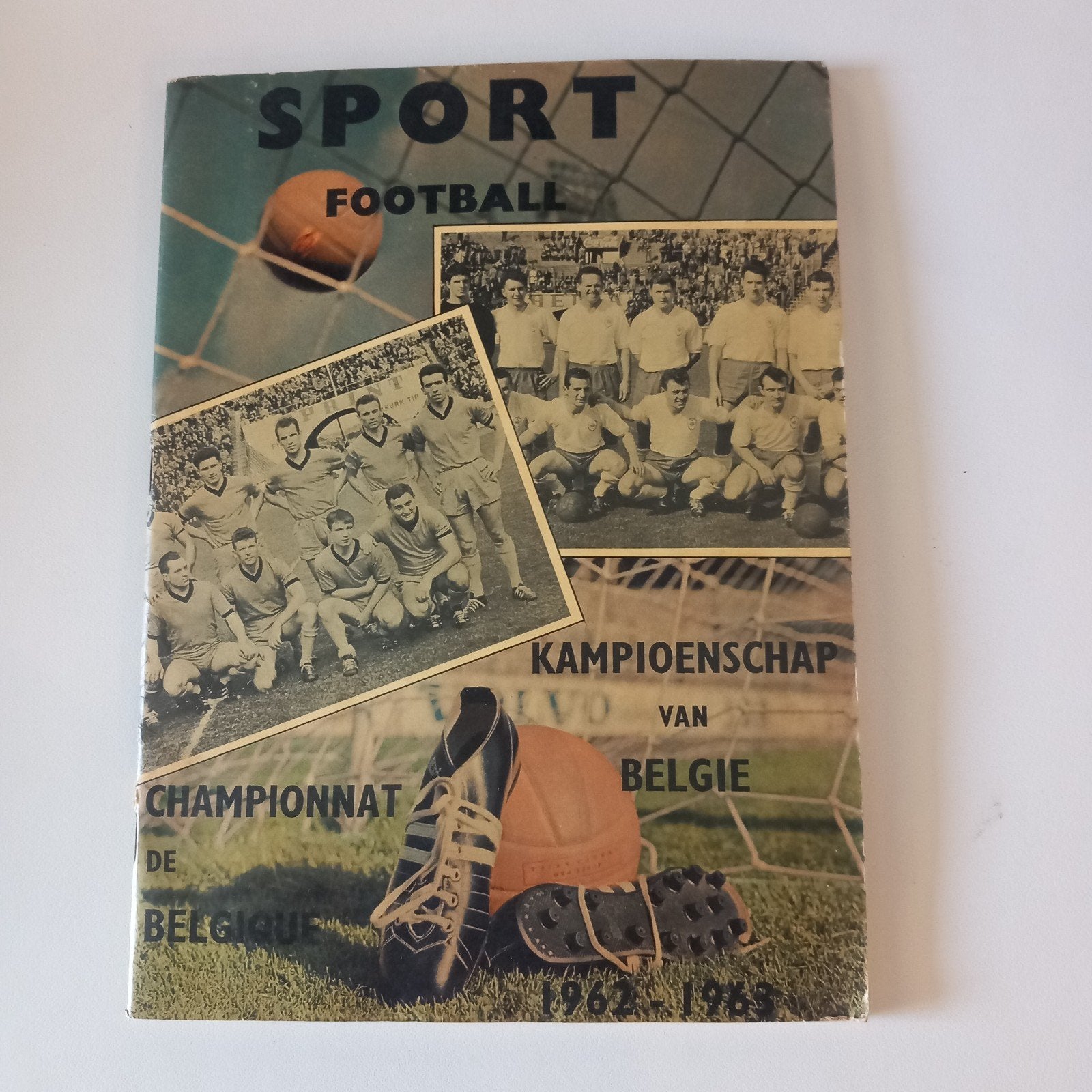 Sport Voetbal kampioenschap van België 1962/63, Ophalen of Verzenden
