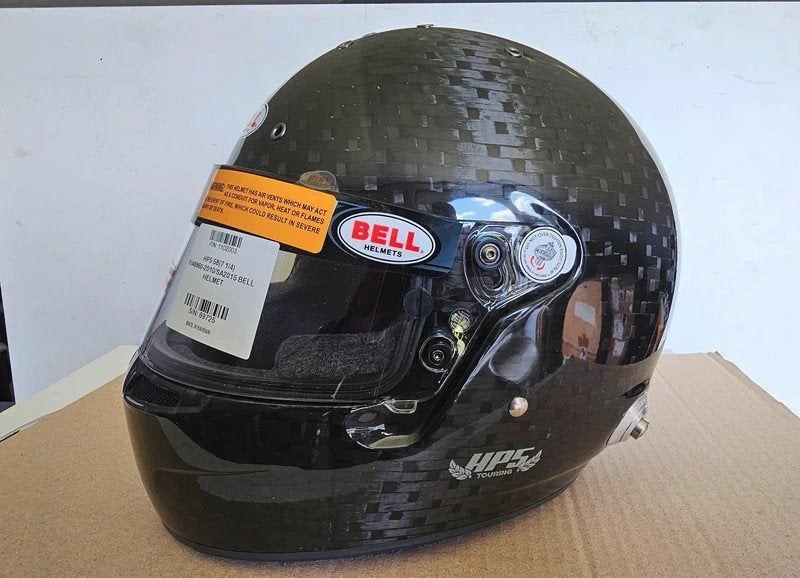 Bell HP5 Carbone, Enlèvement, Neuf, Casque ou Gants