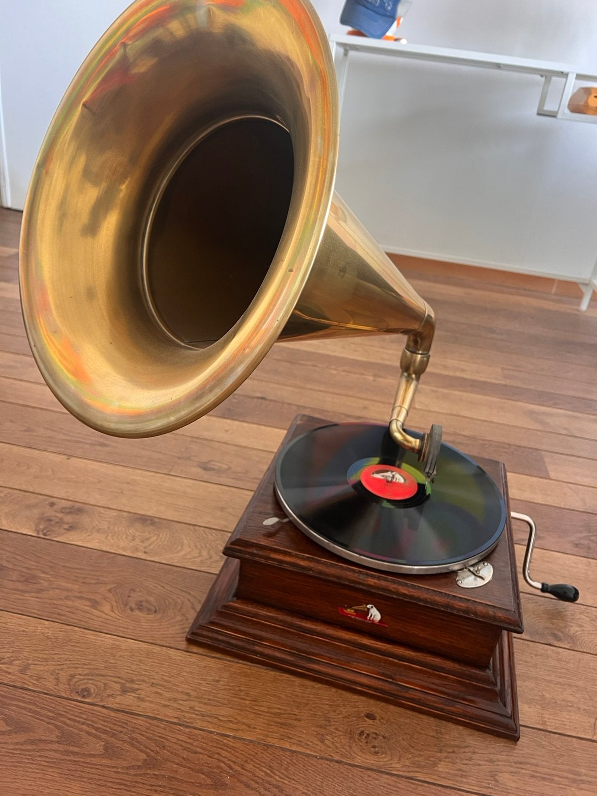 HMV grammofoon model 32, Antiek en Kunst, Ophalen