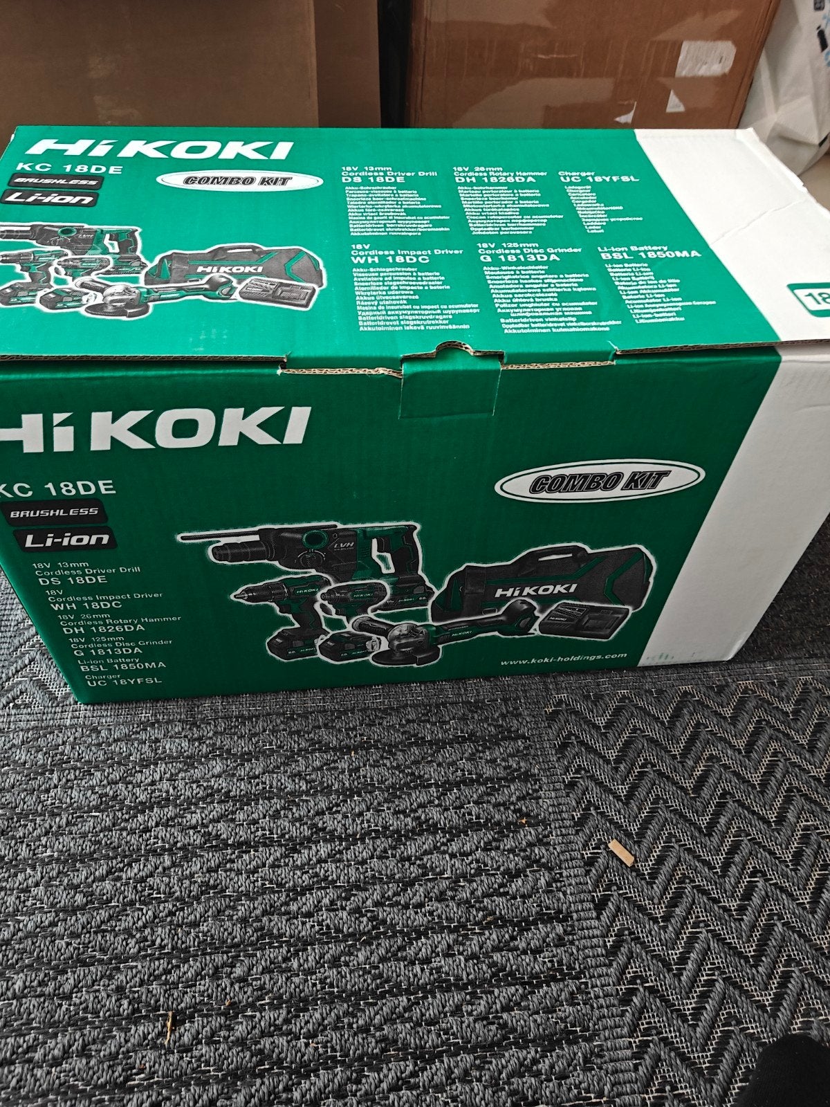 Ensemble Hikoki 18v, Enlèvement