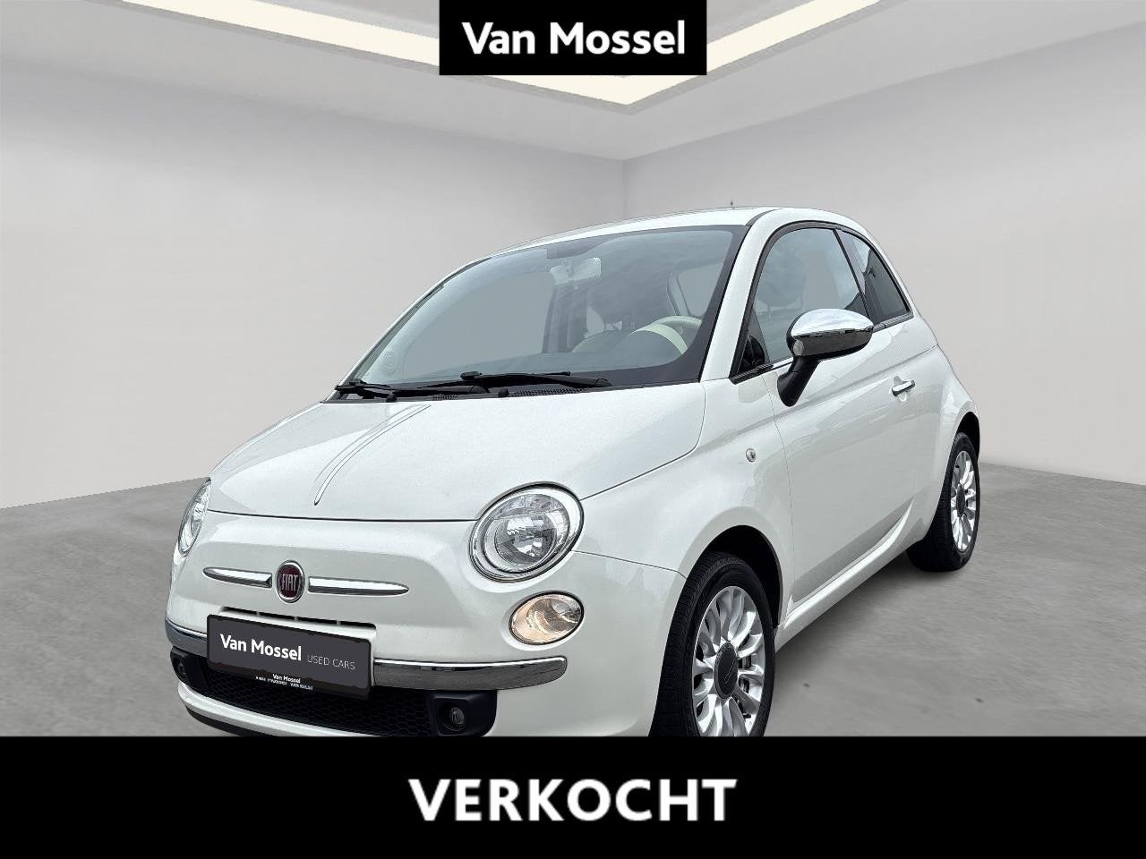 Fiat 500 1.2 8v 51kW Pop, Auto's, Voorwielaandrijving, 4 zetels, Stof, Gebruikt