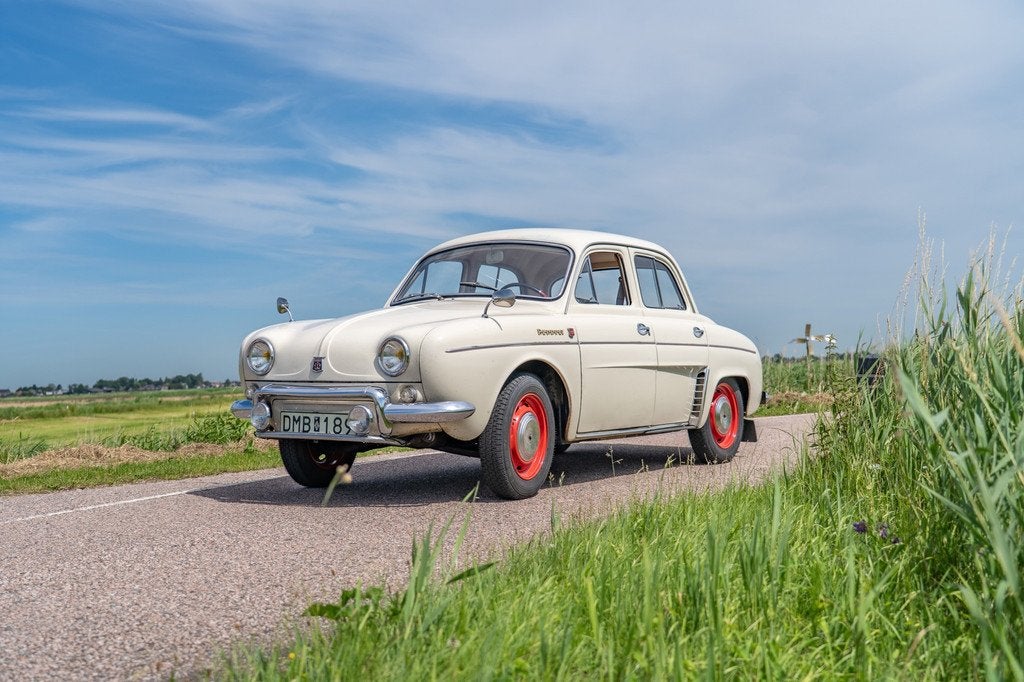 Renault Dauphine Gordini, Auto's, Renault, 845 cc, Bedrijf, Handgeschakeld