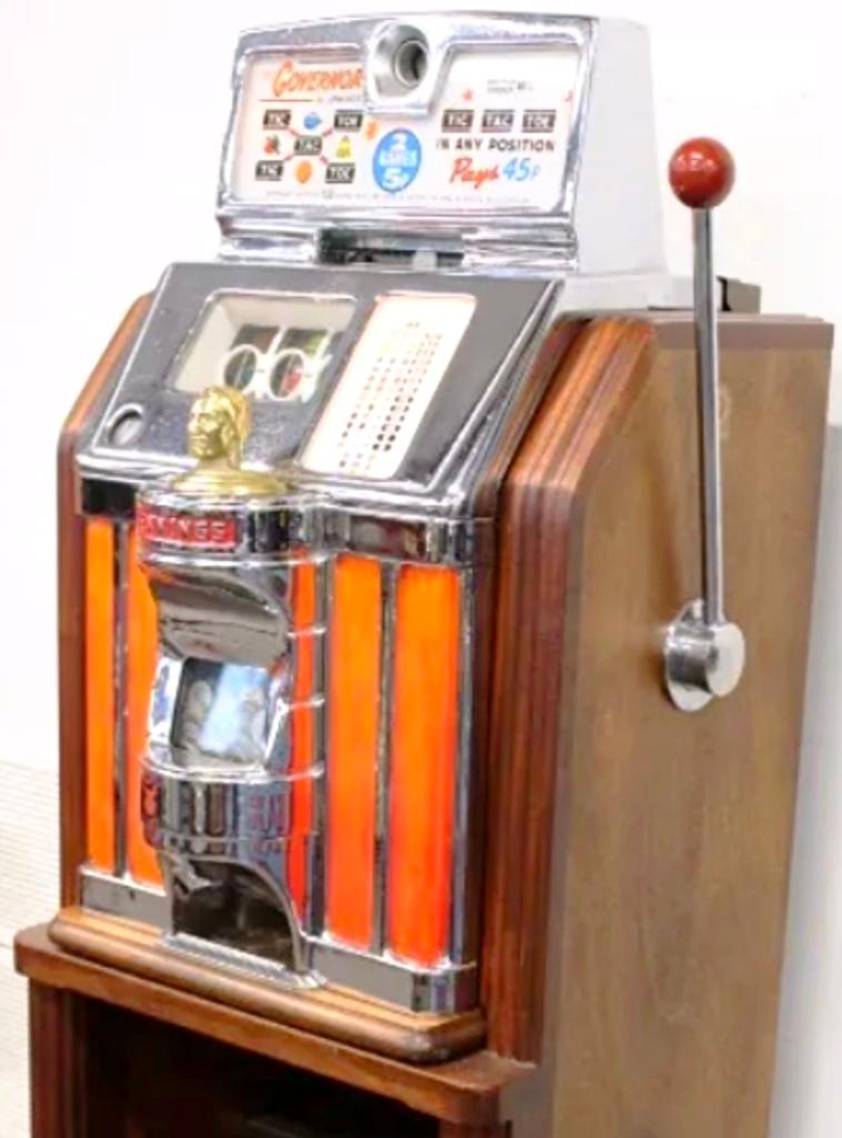 Jennings Governor Club Console Jackpot, Verzamelen, Automaten | Gokkasten en Fruitautomaten, Ophalen