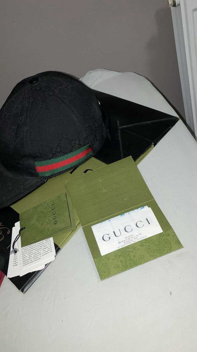 Orginelen gucci pet in zeer goede staat!, Enlèvement, Comme neuf, Casquette