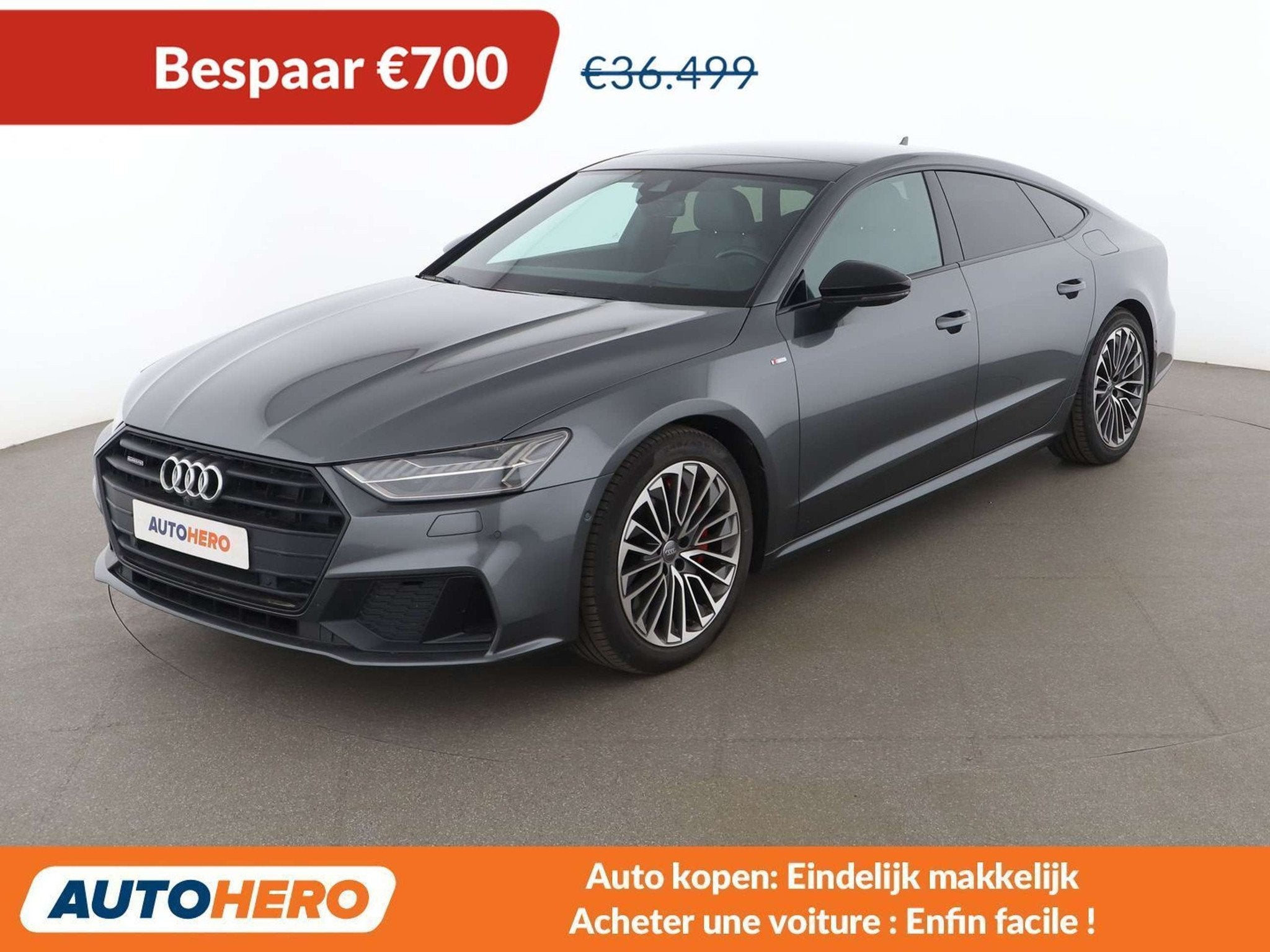 Audi A7 55 TFSIe quattro (année de construction 2020), Autos, Argent ou Gris, Achat, Euro 6, 367 ch