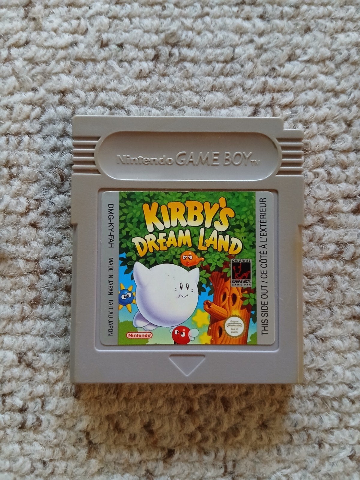 Kirby's Dream Land, Enlèvement ou Envoi