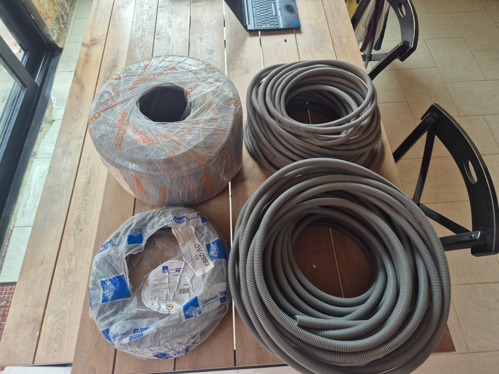 Elektriciteitskabel, Doe-het-zelf en Bouw, Ophalen