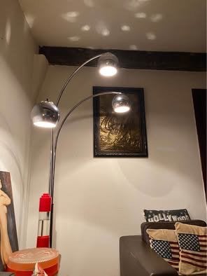 Lampadaire muguet Goffredo Reggiani, Ophalen, Gebruikt, 200 cm of meer, Metaal