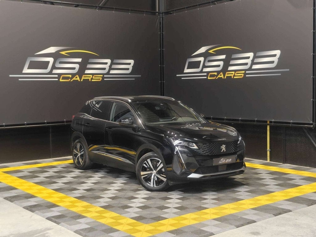 Peugeot 3008 1.6 Hybrid 225pk PHEV GT/LED/Keyless/DodeHoek/T, Gebruikt, Zwart, 4 cilinders, 180 pk