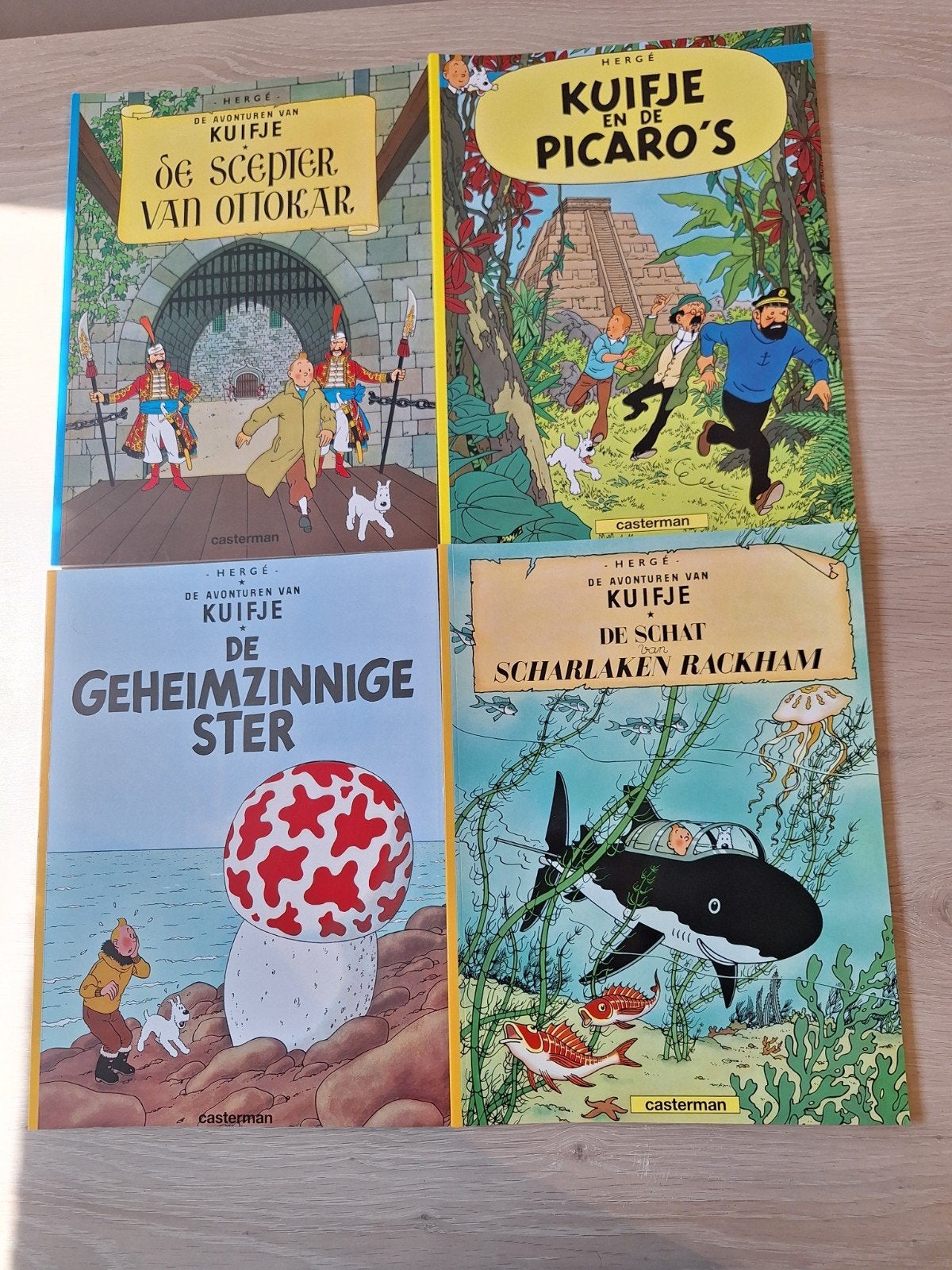 Kuifje strips, Boeken, Meerdere stripboeken, Ophalen of Verzenden, Zo goed als nieuw