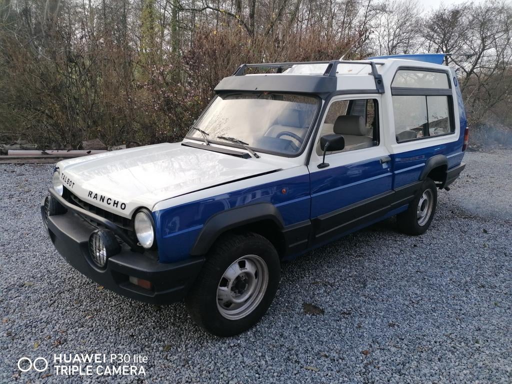 Talbot matra rancho, Particulier, Achat