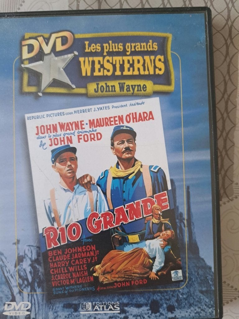 Rio Grande (John Wayne, Maureen O'Hara), CD & DVD, Enlèvement ou Envoi, Comme neuf