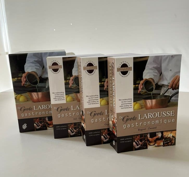 Nederlandse 3delige Larousse gastronomique: kookencyclopedie, Boeken, Ophalen, Overige typen, Zo goed als nieuw, Gezond koken