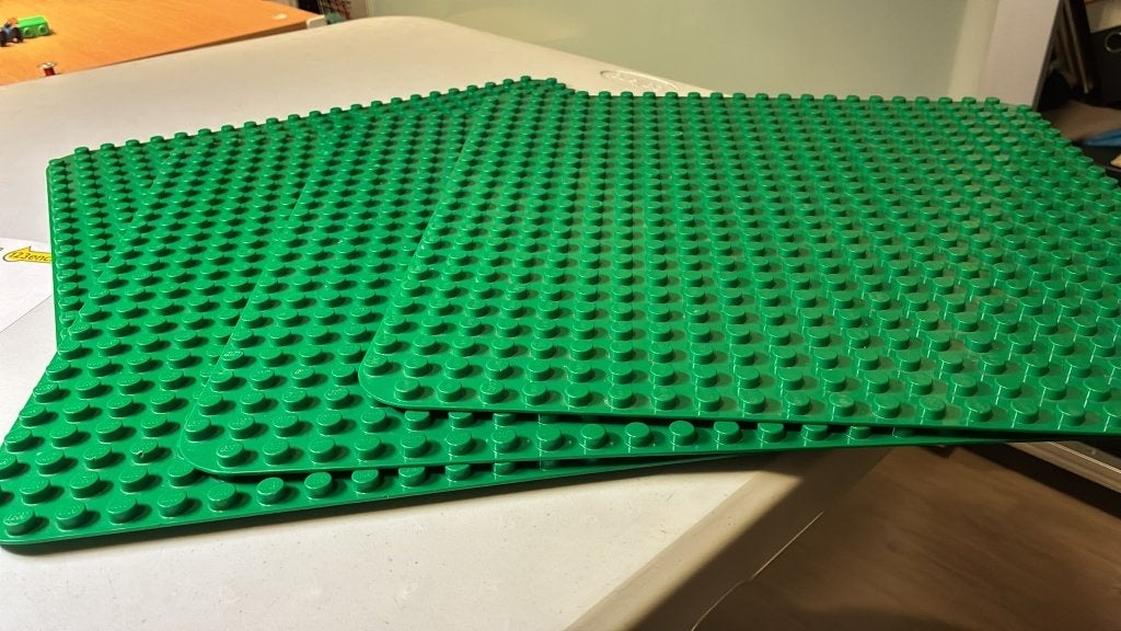 Lego Duplo grondplaat - 4 stuks, Kinderen en Baby's, Ophalen, Gebruikt, Grondplaat, Duplo