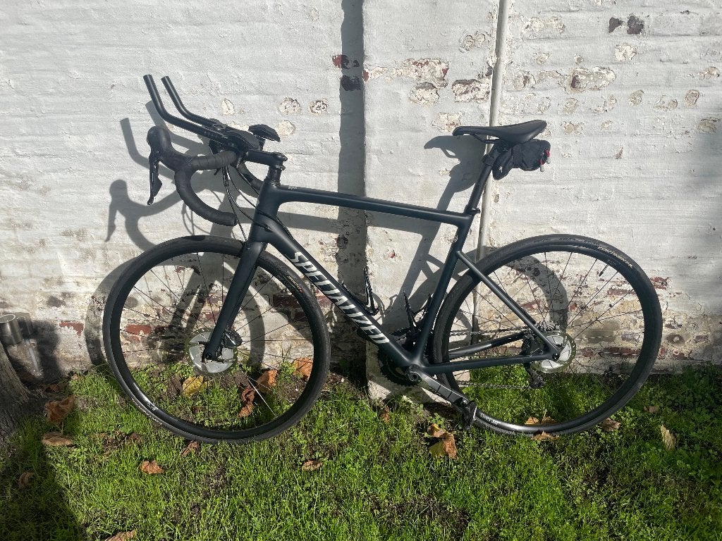 Specialized Tarmac SL6 Comp Disc (2021) - Maat 56 -, Gebruikt, 10 tot 15 versnellingen, Schijfrem, 53 tot 57 cm