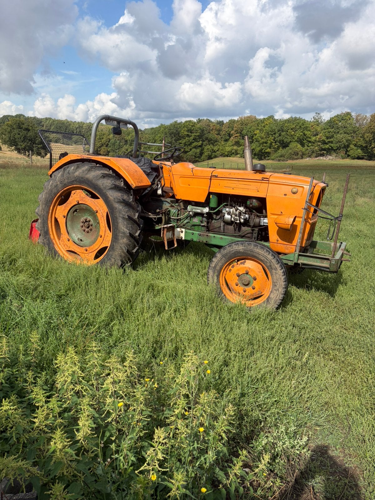 Tracteurs someca 615, Enlèvement