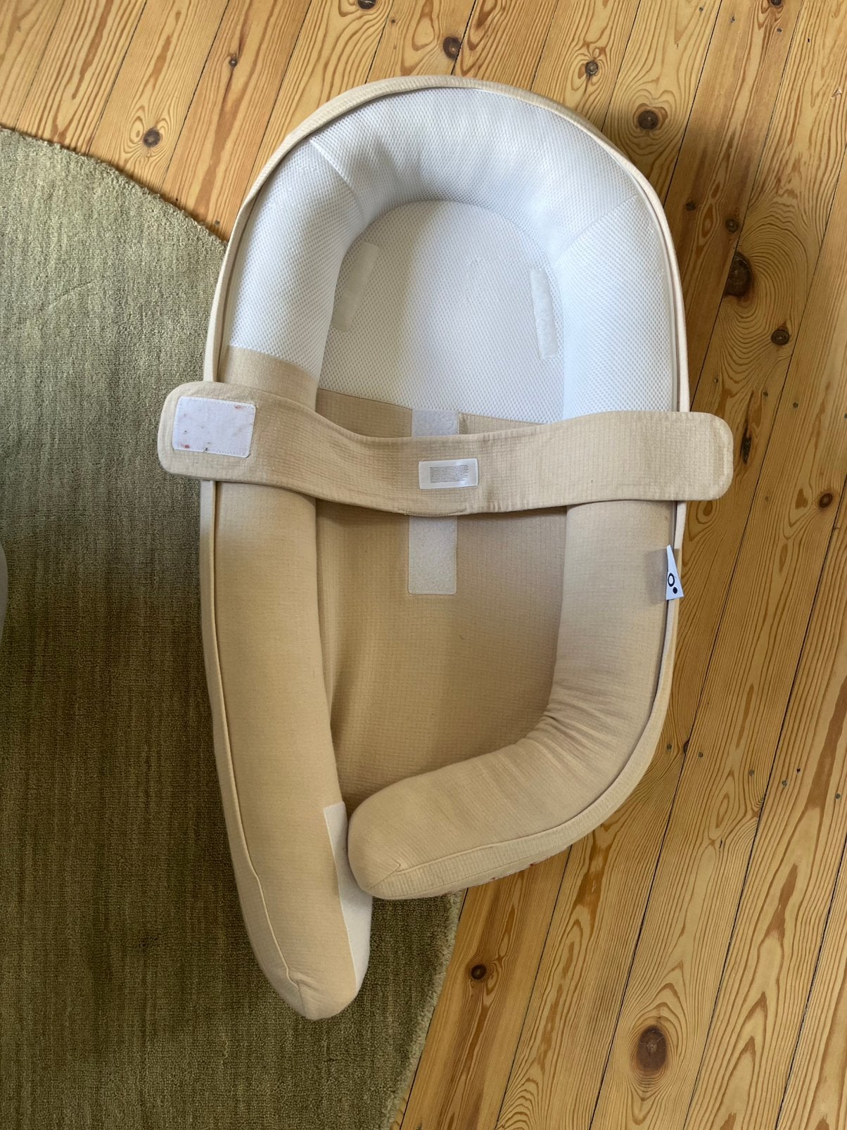 Doomoo cocoon babynestje Sandbrown, Kinderen en Baby's, Ophalen, Zo goed als nieuw