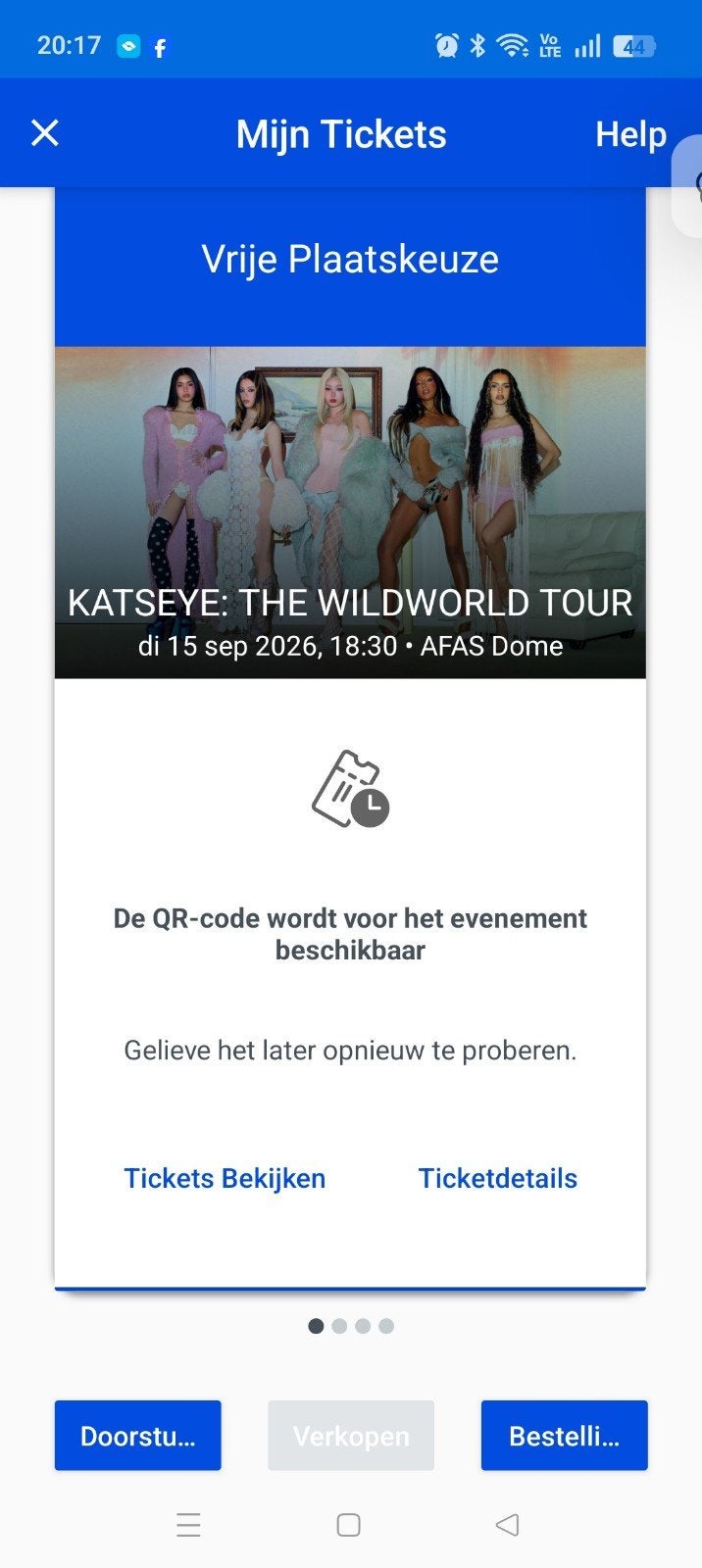 katseye tickets, Deux personnes, Septembre