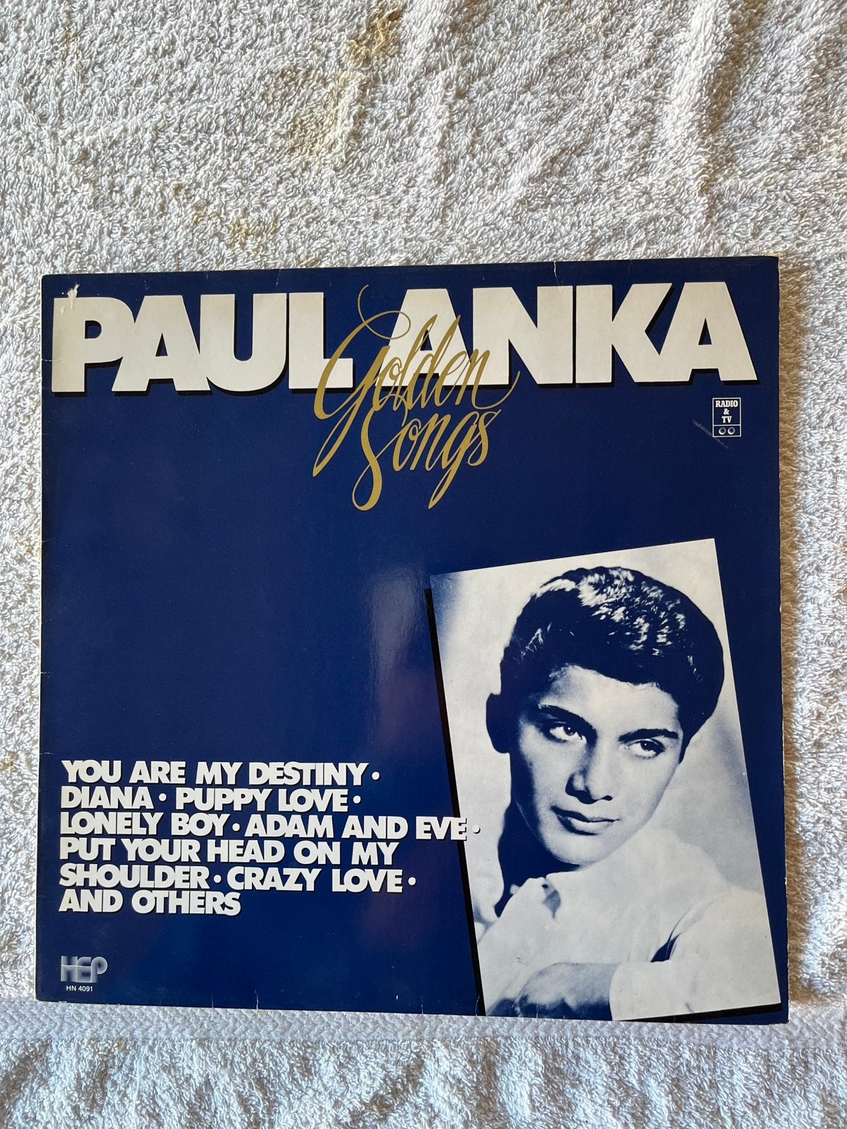 LP  Paul Anka, Cd's en Dvd's, Ophalen, Zo goed als nieuw, LP