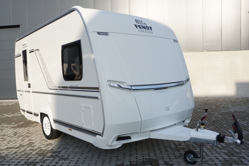 Nouveau Fendt pour 3 pers.avec lit français, siège de train, Caravanes & Camping, Grand lit, Entreprise, Fendt, Réfrigérateur