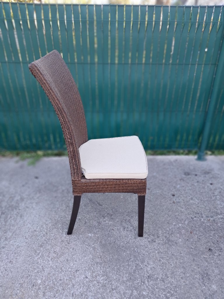 Lot de 4 chaises authentiques Lloyd Loom Originals, Maison & Meubles, Style colonial, Brun, Enlèvement, Utilisé