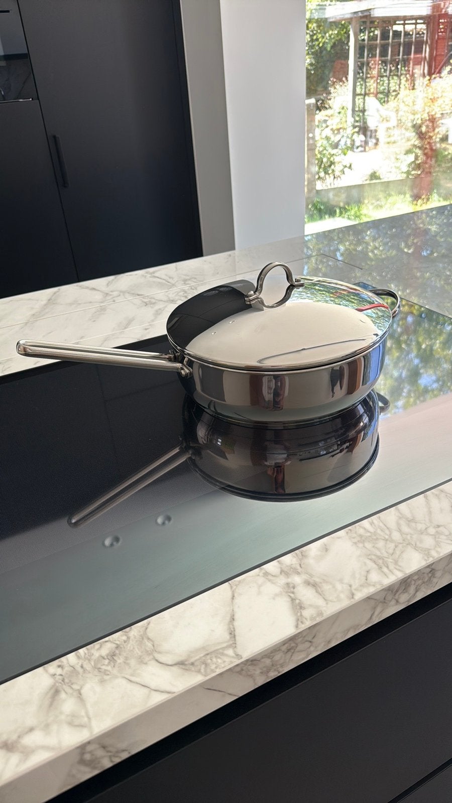 nouvelle poêle Lagostina Generosa 28 cm avec couvercle, Avec couvercle, Enlèvement, Neuf