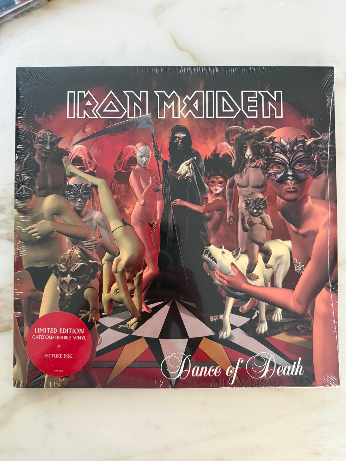 Iron Maiden - Dance of death (sealed), Enlèvement ou Envoi, Picture disc, LP, 12 pouces