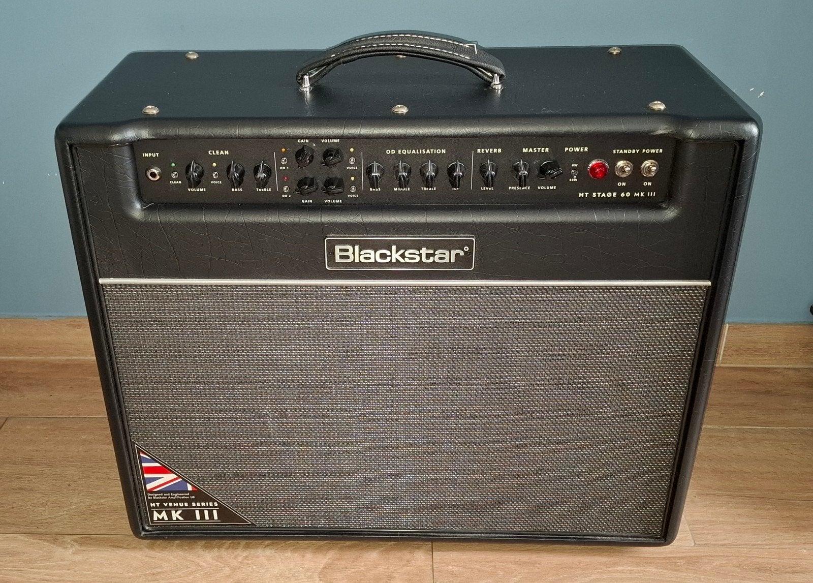 Blackstar hp stage 60 watt mk III 112, footcontroller , hoes, Musique & Instruments, Enlèvement, Comme neuf, Guitare, 50 à 100 watts