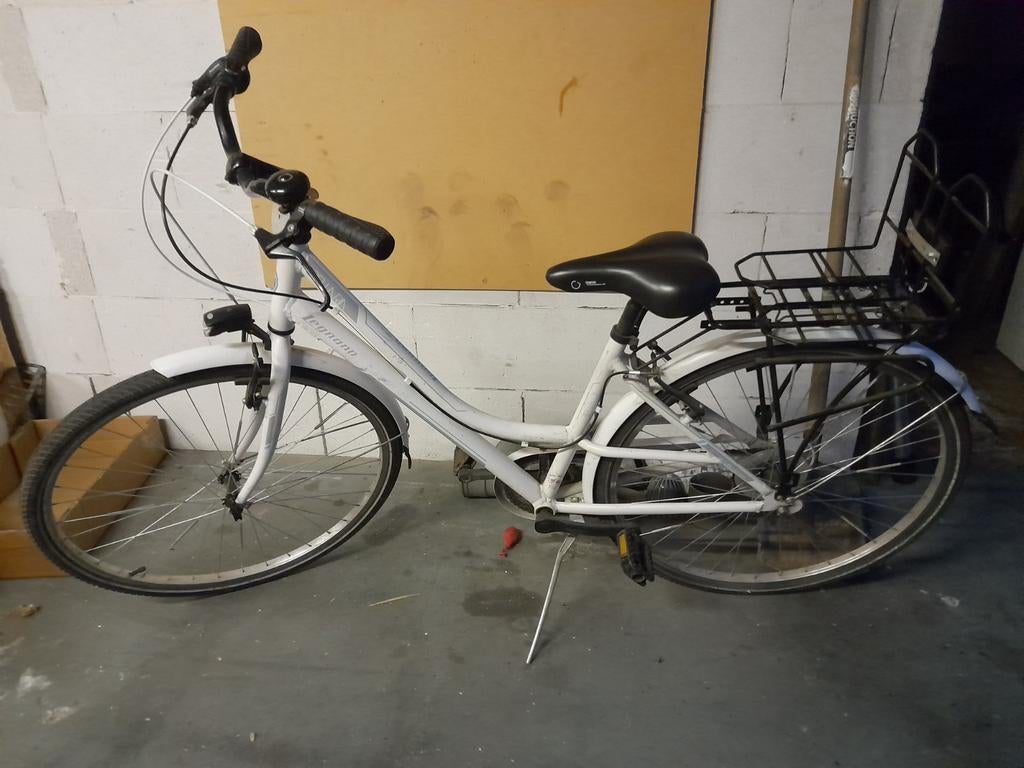Meisjesfiets 24' in perfecte staat met boekentasdrager, Enlèvement, Vitesses