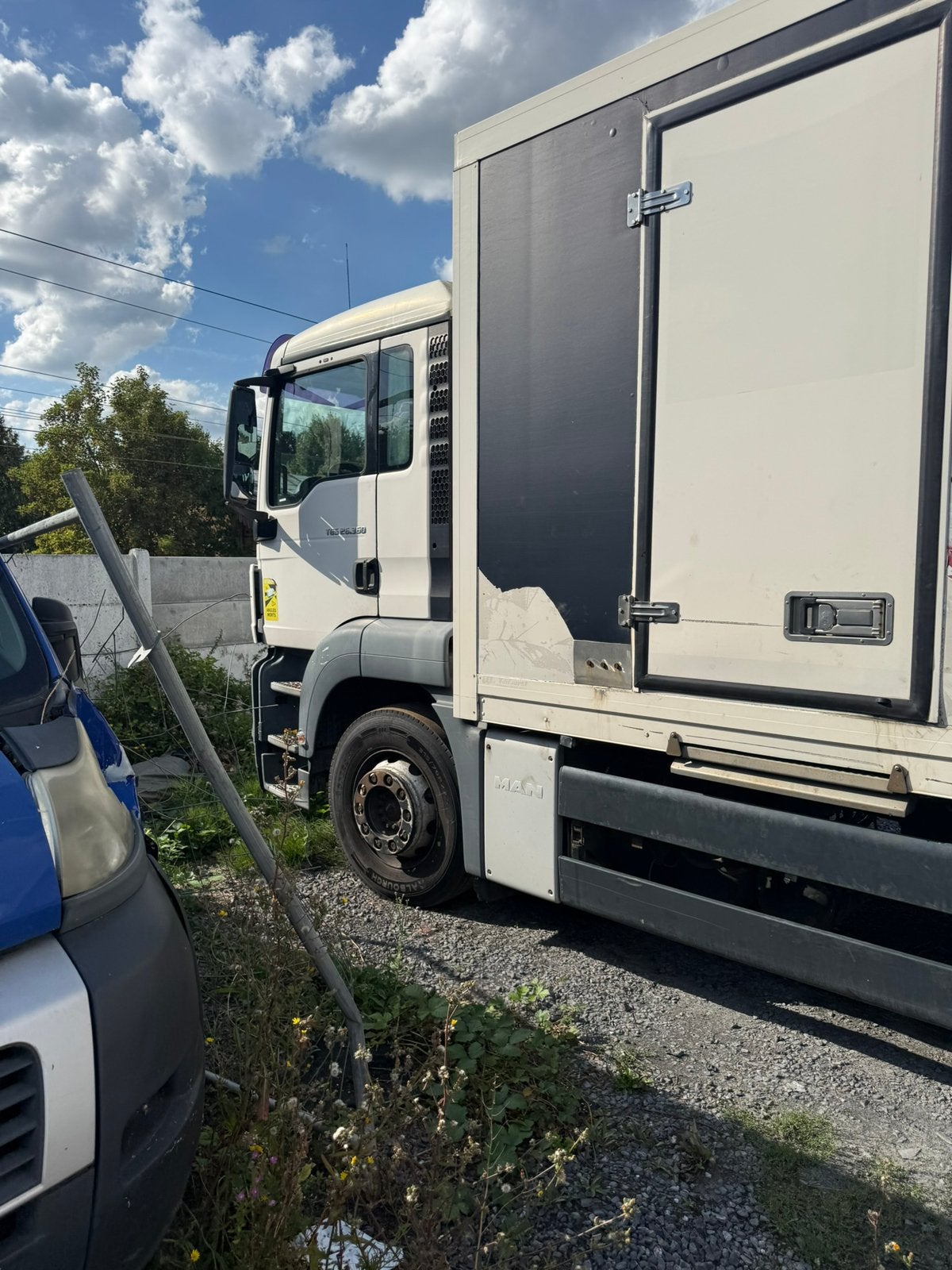 MAN TGA 360 ch, Auto's, Vrachtwagens, Euro 5, Zwart, MAN, Wit
