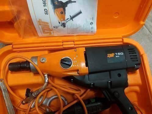 Spit SD160 Diamantboormachine Nat en droog, Ophalen, 600 watt of meer, Overige typen, Zo goed als nieuw
