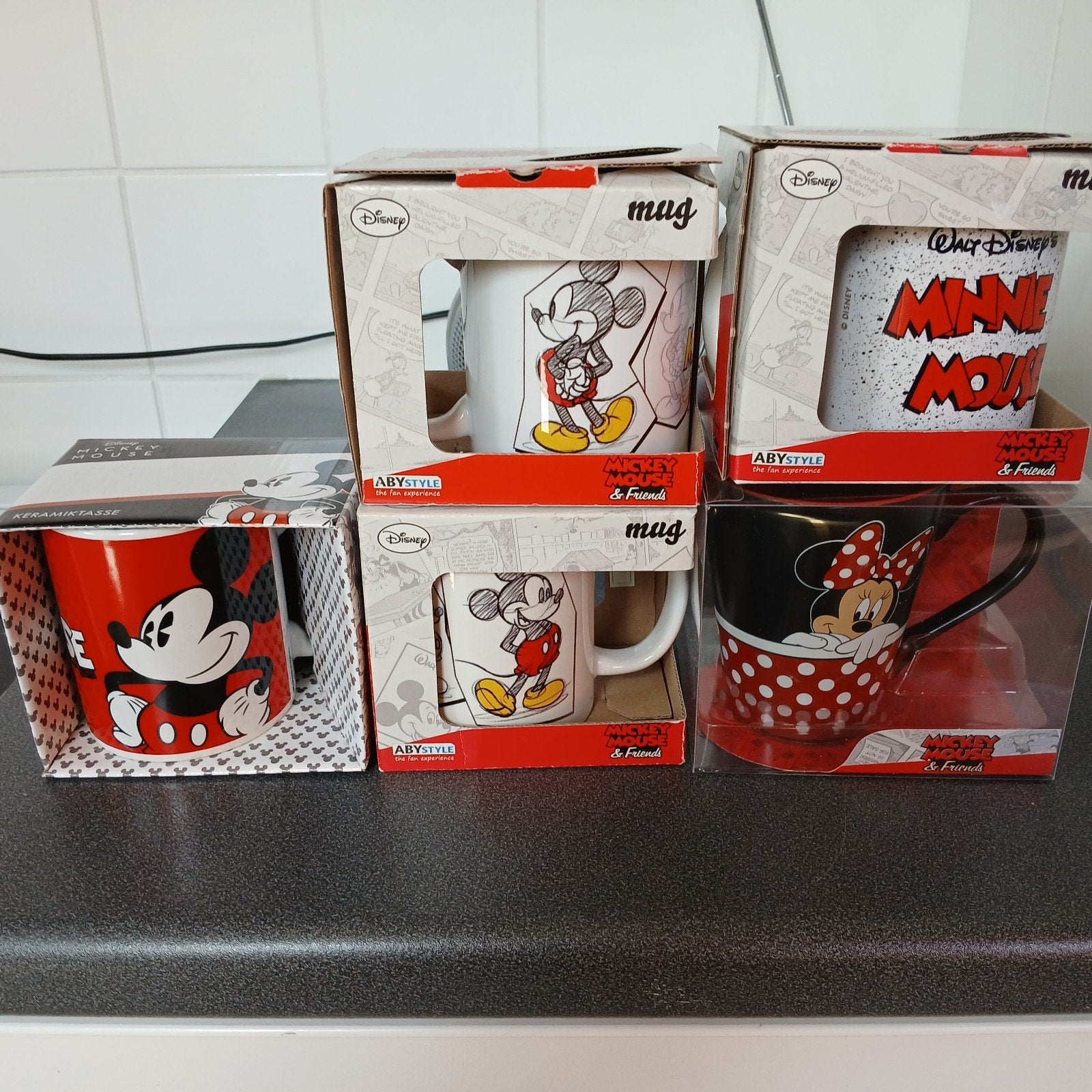 mugs van Disney mickey &minnie mouse, Verzamelen, Ophalen of Verzenden, Nieuw