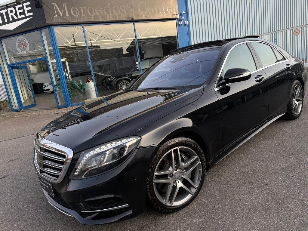 Mercedes-Benz S 350 D * AMG * PANO * AIRMATIC * 133.000 KM!, Auto's, Automaat, Achterwielaandrijving, Zwart, Leder