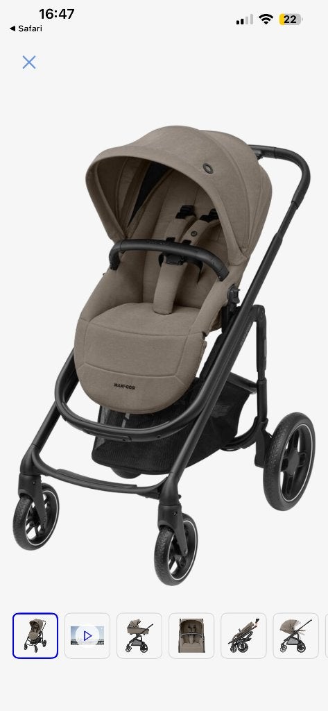 Cosy Maxi-kinderwagen, Met autostoeltje, Zo goed als nieuw, Maxi-Cosi, Ophalen