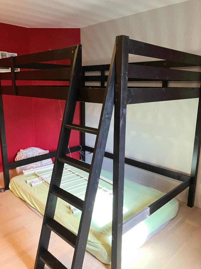 Hoogslaper 150 cm breedte, Ophalen, Gebruikt, Hoogslaper, Tweepersoons