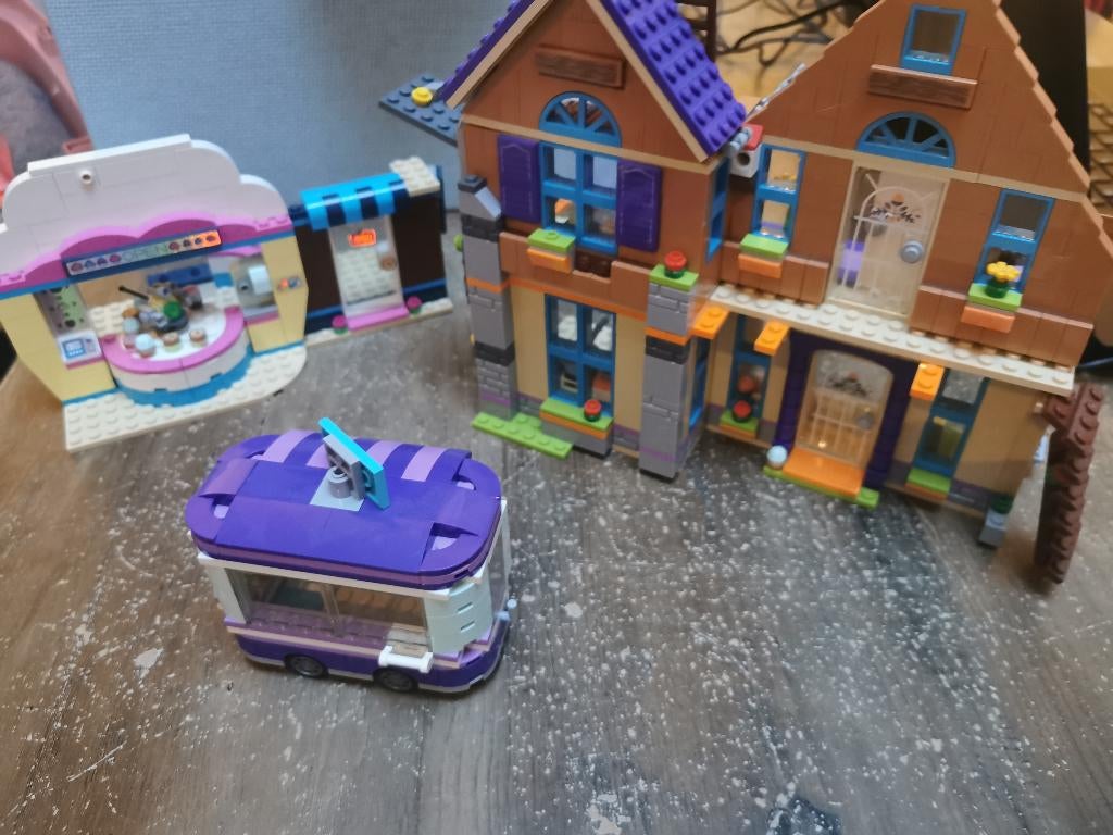 Mix van Lego Friends en Sylvanian Families, Ophalen of Verzenden, Gebruikt, Meisje