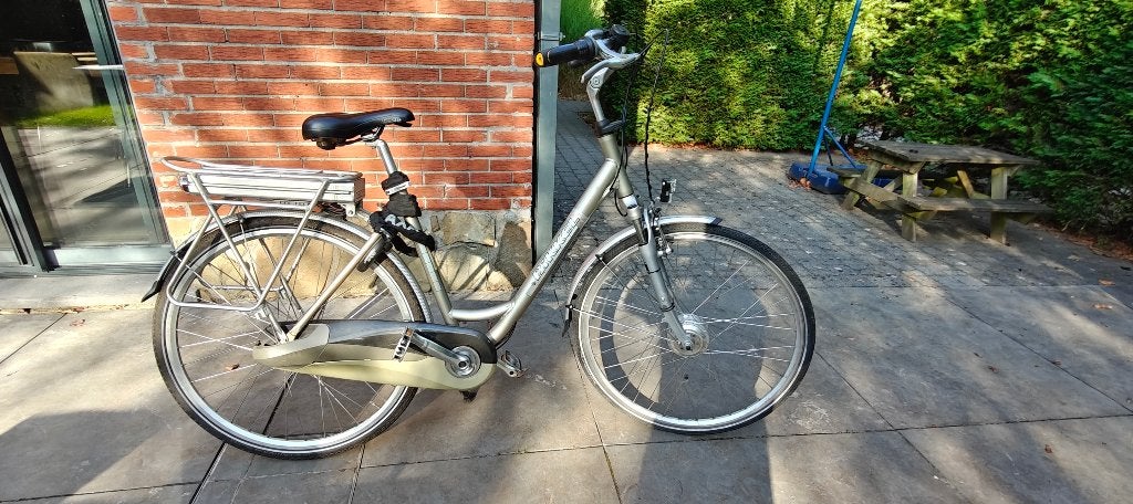 E-bike van het merk Bikkel model iBee- damesmodel, Gebruikt, Versnellingen, 50 tot 53 cm, Trommelrem
