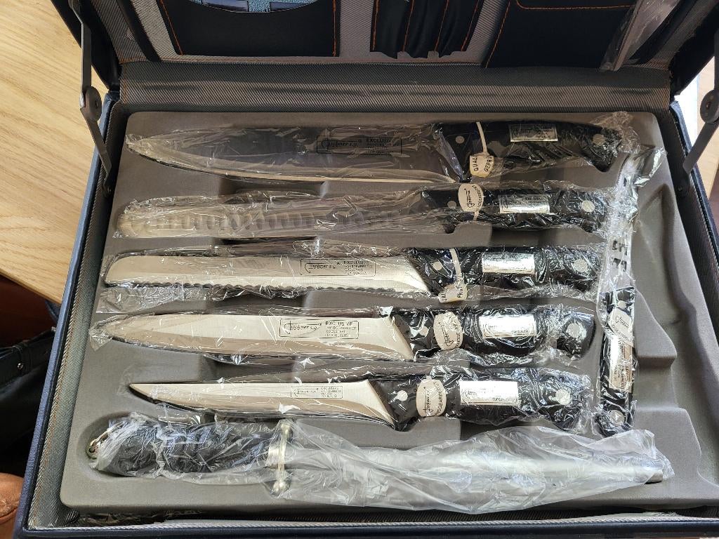 messenset Fischner, Ophalen, Nieuw, Bestekset, Inox of Chroom