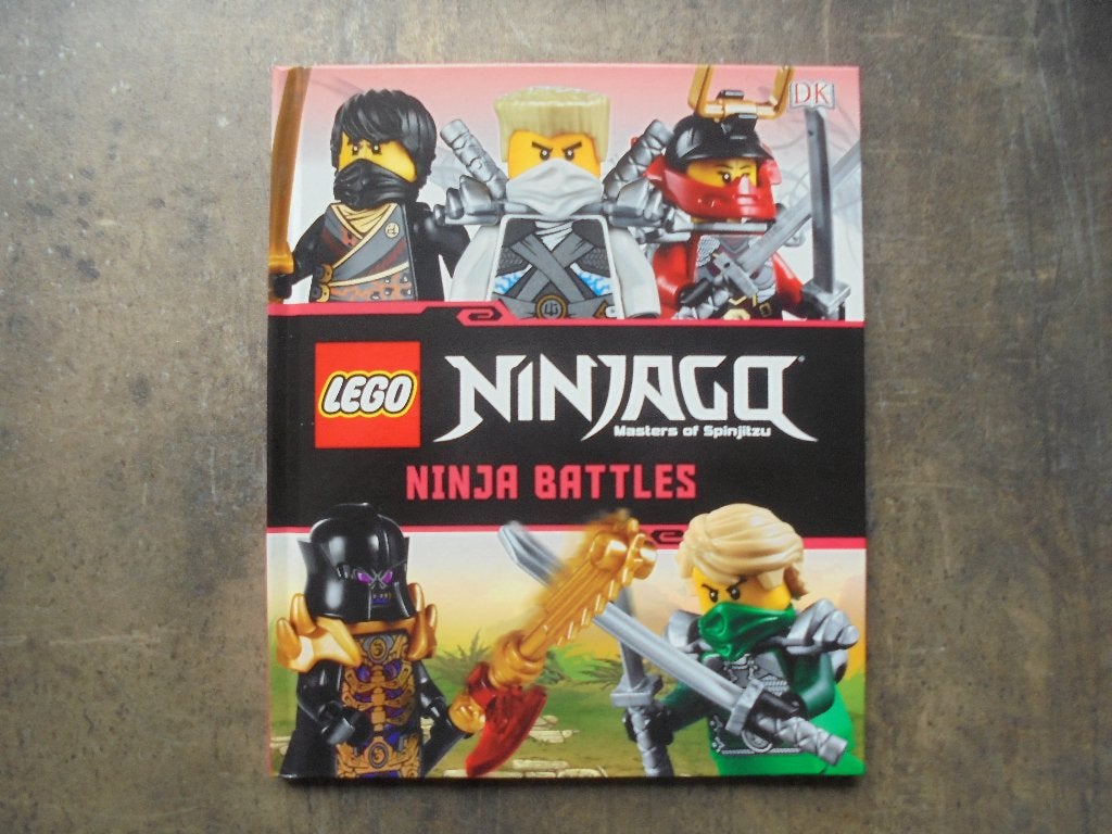 Lego Book Lego Ninjago Ninja Battles (zie foto's), Kinderen en Baby's, Ophalen of Verzenden, Zo goed als nieuw, Lego, Ninjago