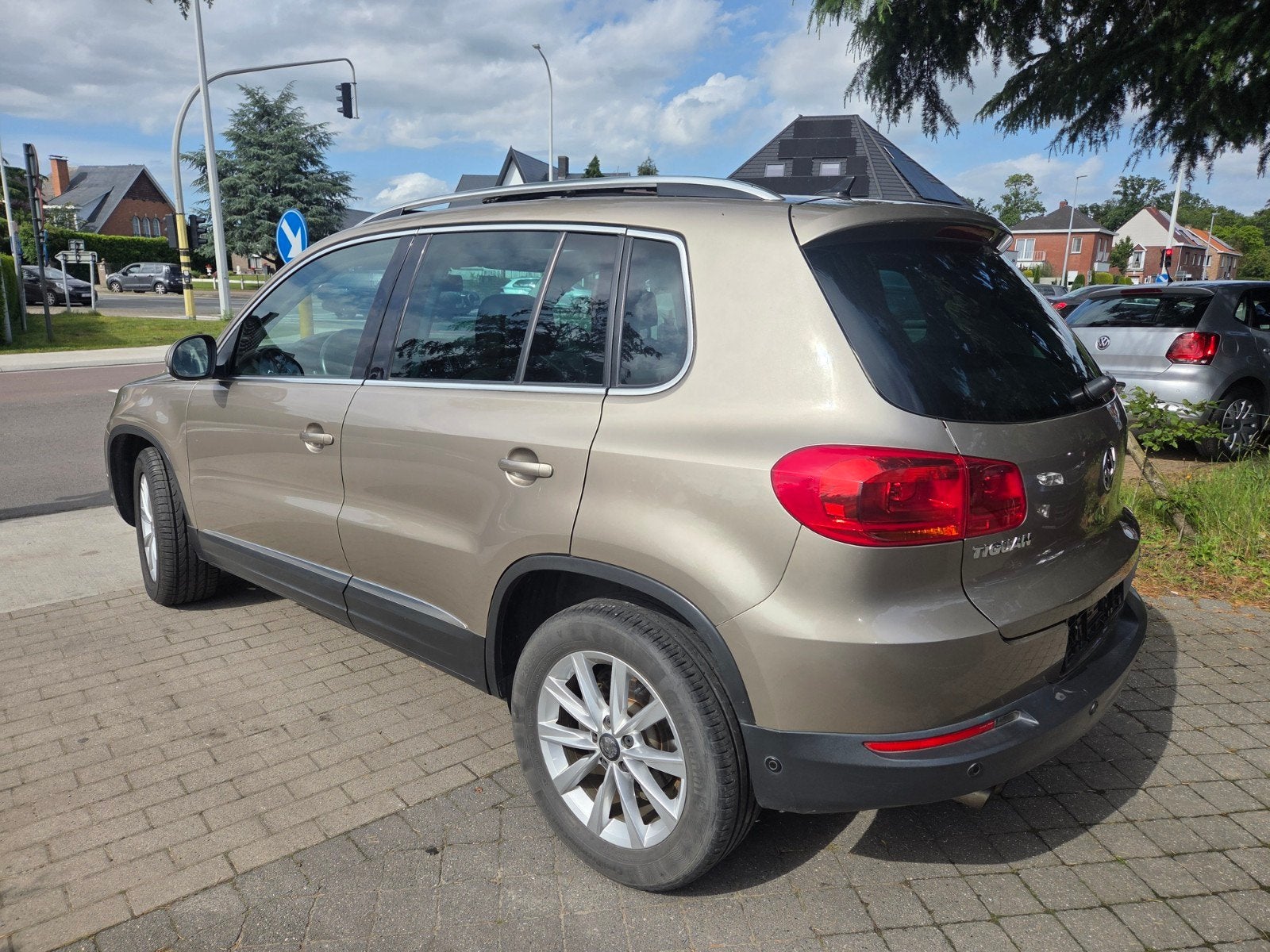 Tiguan 1.4TSI 2012 Panodak Lederen bekleding 1st eigenaar, Autos, Euro 5, Achat, Entreprise, Garantie prolongée