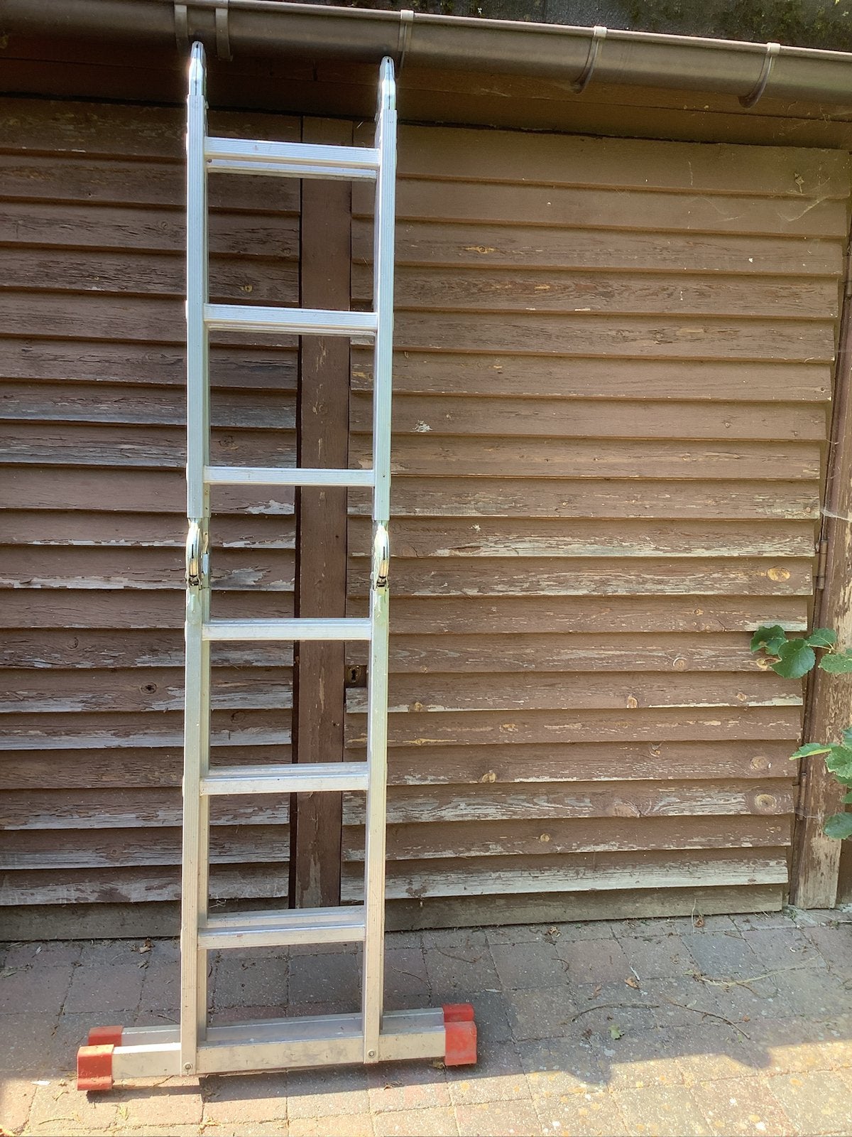 Plooibare ladder, Ophalen, Gebruikt, Ladder, Opvouwbaar of Inschuifbaar